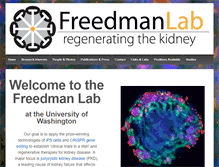 Tablet Screenshot of freedmanlab.com